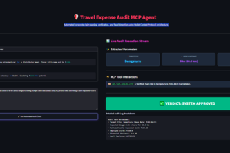 Travel Expense Audit MCP Agent