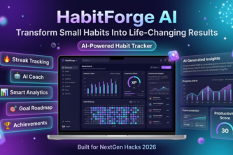 HabitForge AI: Smart Habit Tracker with Future You Simulator