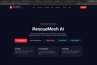 RescueMesh AI