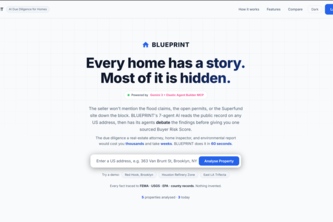 BLUEPRINT: AI Property Due Diligence