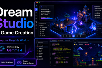 Dream Studio: AI Game Creation for Everyone