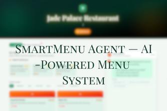 SmartMenu Agent