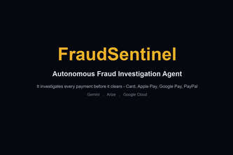 FraudSentinel