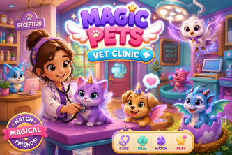 Magic Pets (CREATURE RESCUE & VET ADVENTURE)