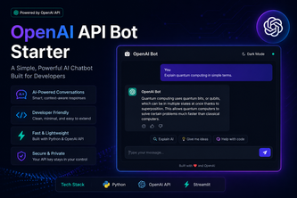 OpenAI API Bot Starter (Hackathon Edition)