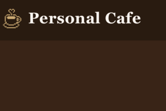 Personal Cafe