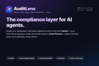 AuditLens — EU AI Act Compliance Agent