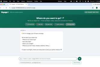 Voyage AI — Multi-City Travel Planner