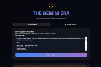 smart draft complaint generator