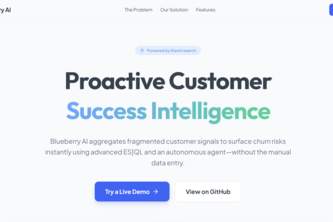 Blueberry AI: Proactive Customer Success Intelligence