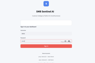 SMB Sentinel AI