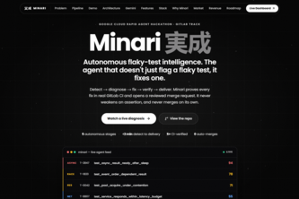 Minari: Autonomous Flaky-Test Resolution for GitLab