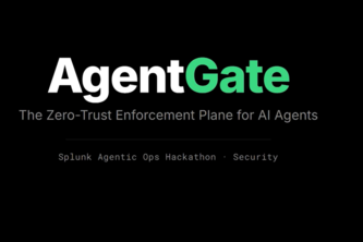 AgentGate — Zero-Trust Enforcement Plane for AI Agents