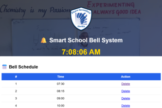 Smart School System Bell