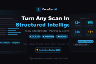 DocuRec AI — Intelligent Indian Document Processing
