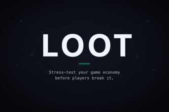 Loot - Stress-test your game economy before players break it