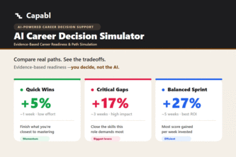 Capabl — AI Career Decision Simulator
