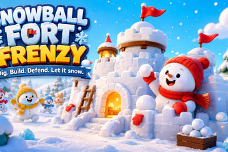 Snowball Fort Frenzy - Dig. Build. Defend. Let it snow.