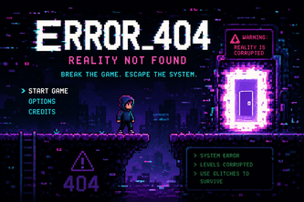 "ERROR_404: Reality Not Found"