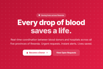 RWANDA BLOOD DONATION SYSTEM