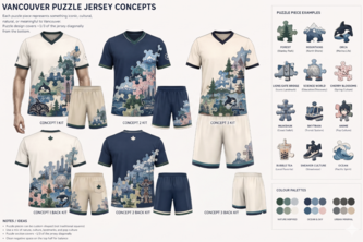 Jersey Design: Puzzle of Vancouver