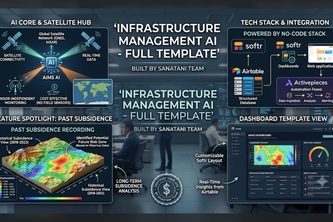 Satellite-public structural monitoring for early repair