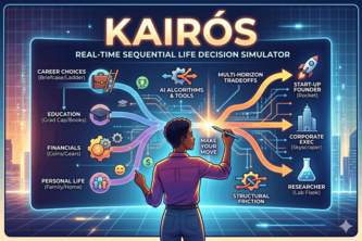 Kairós: Real-Time Sequential Life Decision Simulator