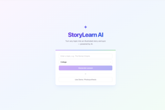 StoryLearn AI