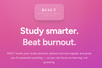 RIACT (Record, Insight, Analyze, Coach, Track)