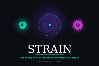 STRAIN — the tower defense that adapts to you
