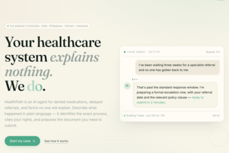HealthPath — Healthcare Access for Underserved Communities