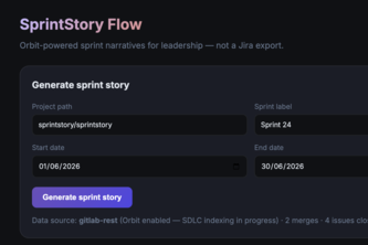 SprintStory Flow