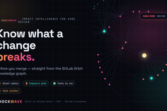  Shockwave — turn GitLab Orbit's graph into a merge decision
