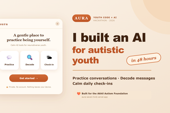 Aura — a gentle social companion