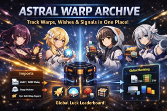Astral Warp Archive, Supports HoYoverse (HSR, ZZZ, GI, H3I)
