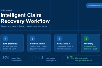 AI-Powered Intelligent Claim Recovery Workflow