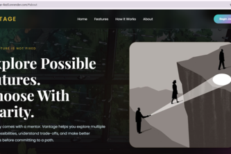 Vantage – Decision Intelligence for Life Paths