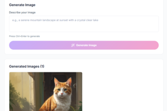 In browser Image Generation