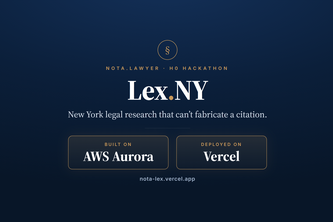 Lex.NY · Research engine for New York law