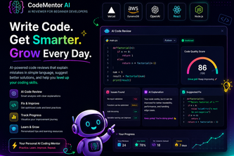 CodeMentor AI – AI Reviewer for Beginner Developers