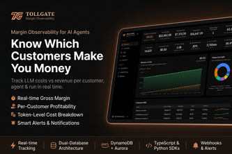 Tollgate - Real-Time Margin Observability for AI Agents