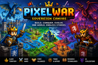 PixelWar: Sovereign Canvas