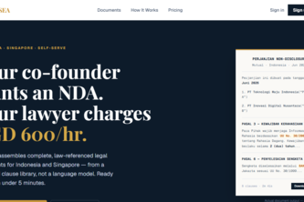 LexSEA — Law-Referenced Legal Docs for Indonesia & Singapore
