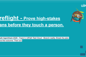 Preflight:Prove high-stakes plans before they touch a person