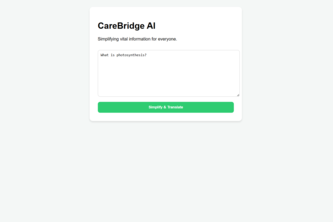CareBridge AI
