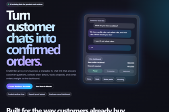ChatOrder Autopilot Agent