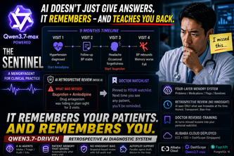 The Sentinel — A MemoryAgent for Clinical Practice