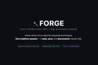 FORGE — Field Operations Real-time Guidance Engine