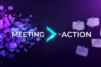 Meeting-to-action agent