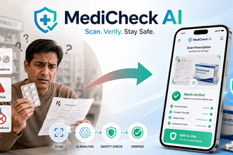 MediCheck AI – Smart Medicine & # Prescription Safety System